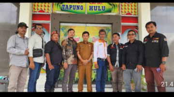 Insan Pers Bersama Nuryadi Camat Tapung Hulu Kolaborasi Tingkatkan Kepedulian Terhadap Masyarakat.!!”
