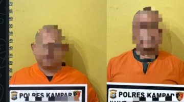 Polres Kampar Tangkap Kades dan Mantan Sekdes Tarai Bangun Terkait Pemalsuan Surat Tanah